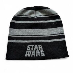 Star Wars Black and Gray Striped Men’s Hat
